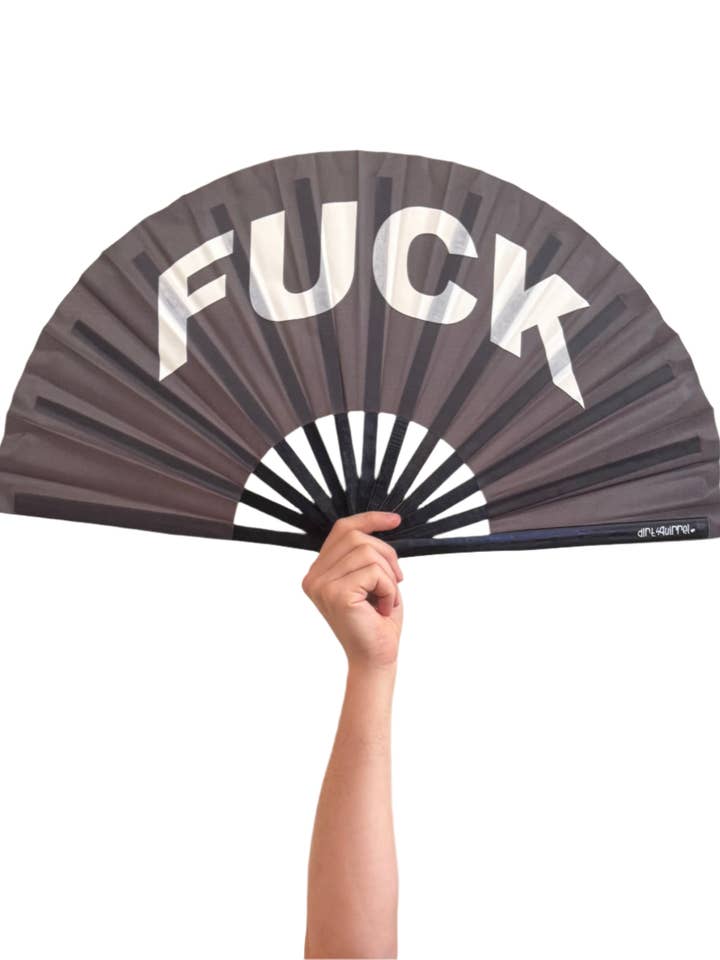 Dirt Squirrel F*ck Fan for wholesale by Dirt Squirrel Apparel