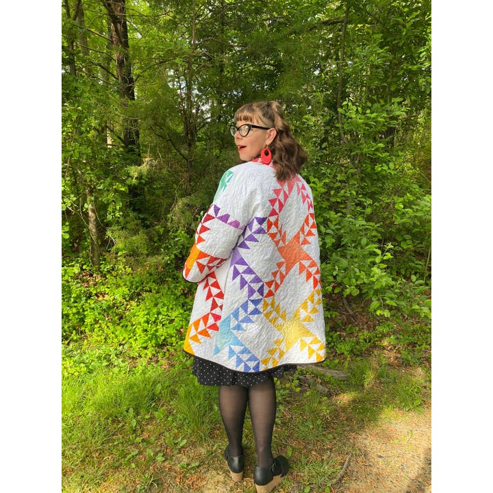 Crinkle Dreams - Wholesale Craft Sewing Kit - Elemental Coat Printed sewing pattern