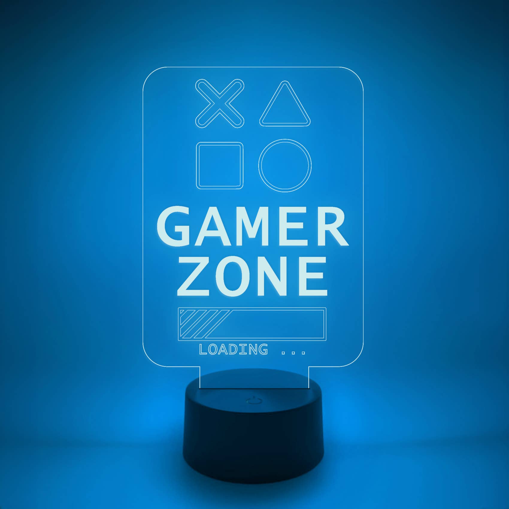 The 308 Collective - Vente Lampes d'appoint/de bureau - Lampe d'appoint LED pour jeux vidéo | Gamer Zone | Console Play3