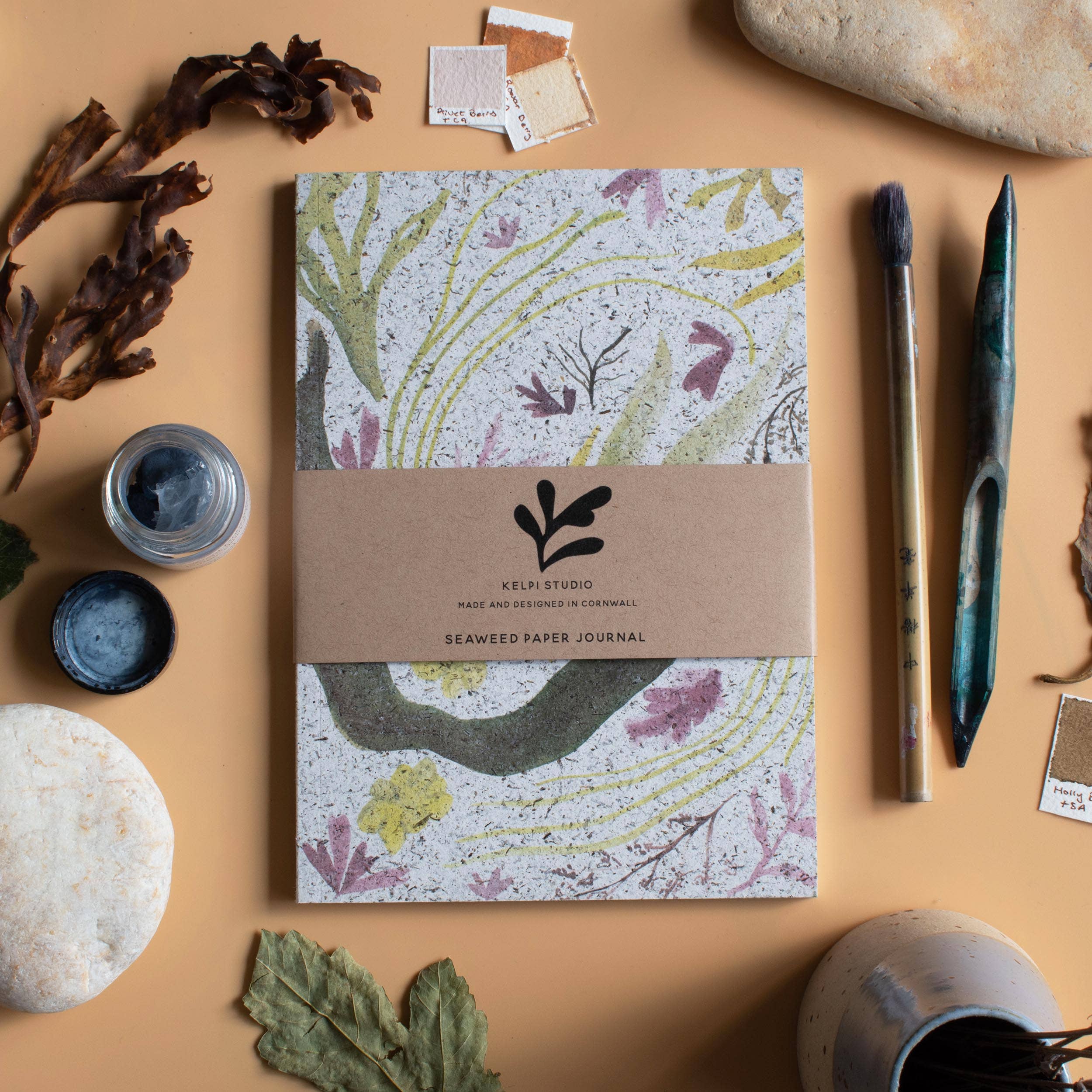 Kelpi Studio - Wholesale Journal/Diary - Seaweed Paper A5 Journal1