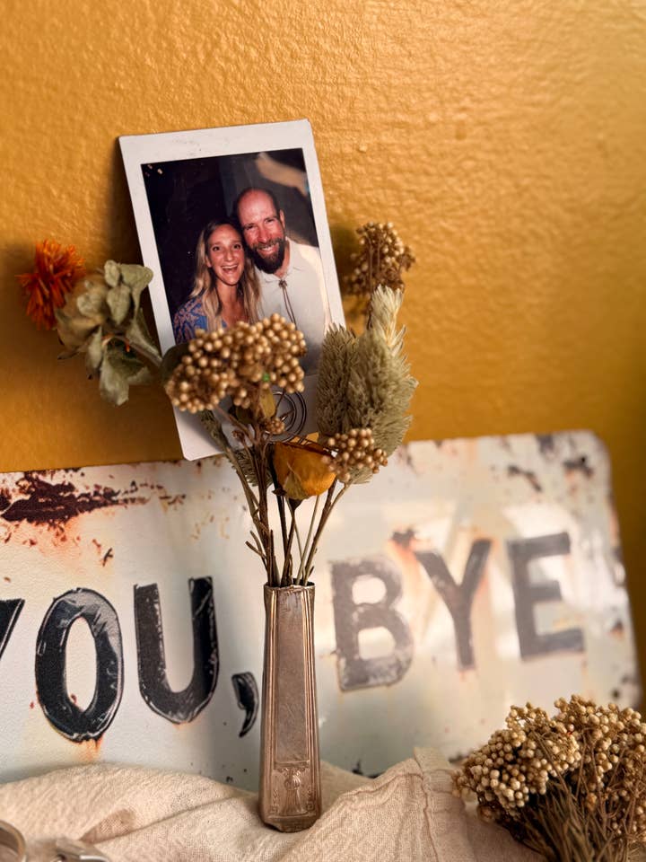 Vintage Magnet Bud Vase, magnets, flower bud, picture holder for wholesale by The WildSmith