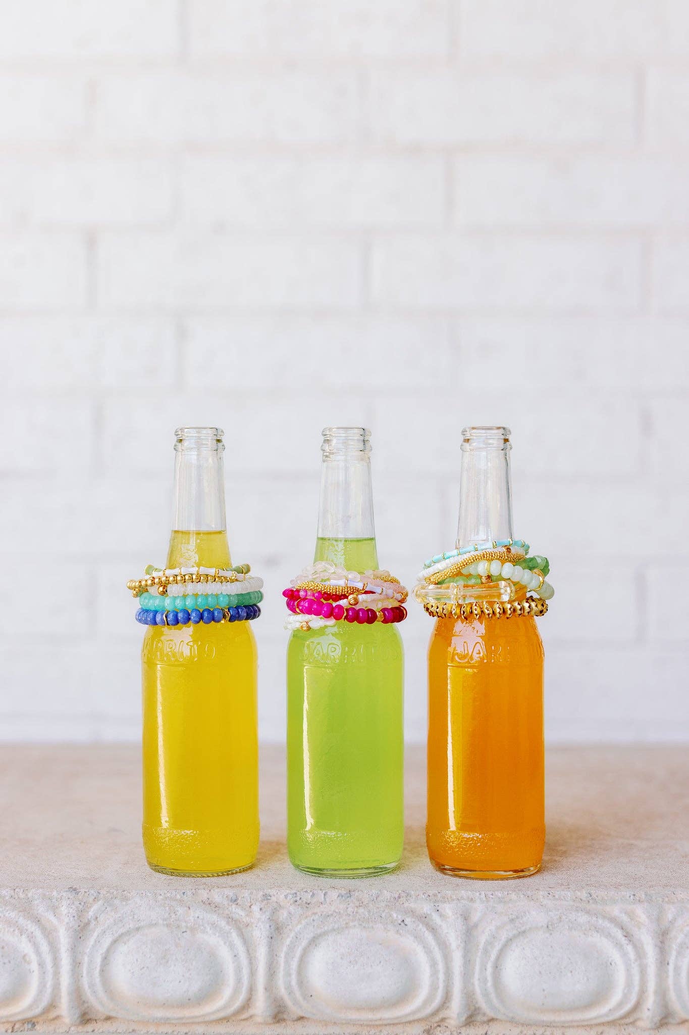 Baubles by Becca - Wholesale Beaded Bracelet - Cobalt Blue Gemstone Bracelet with Gold Accents5