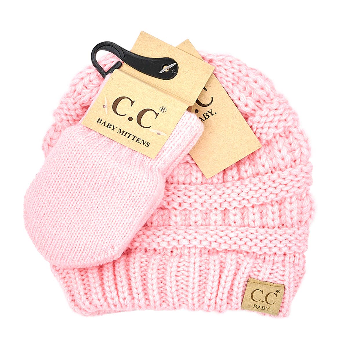 Truly Contagious - Wholesale Clothing Set - Baby - CC Baby Set | Popular CC Beanie & Mittens ( BABY-SET-1 )5