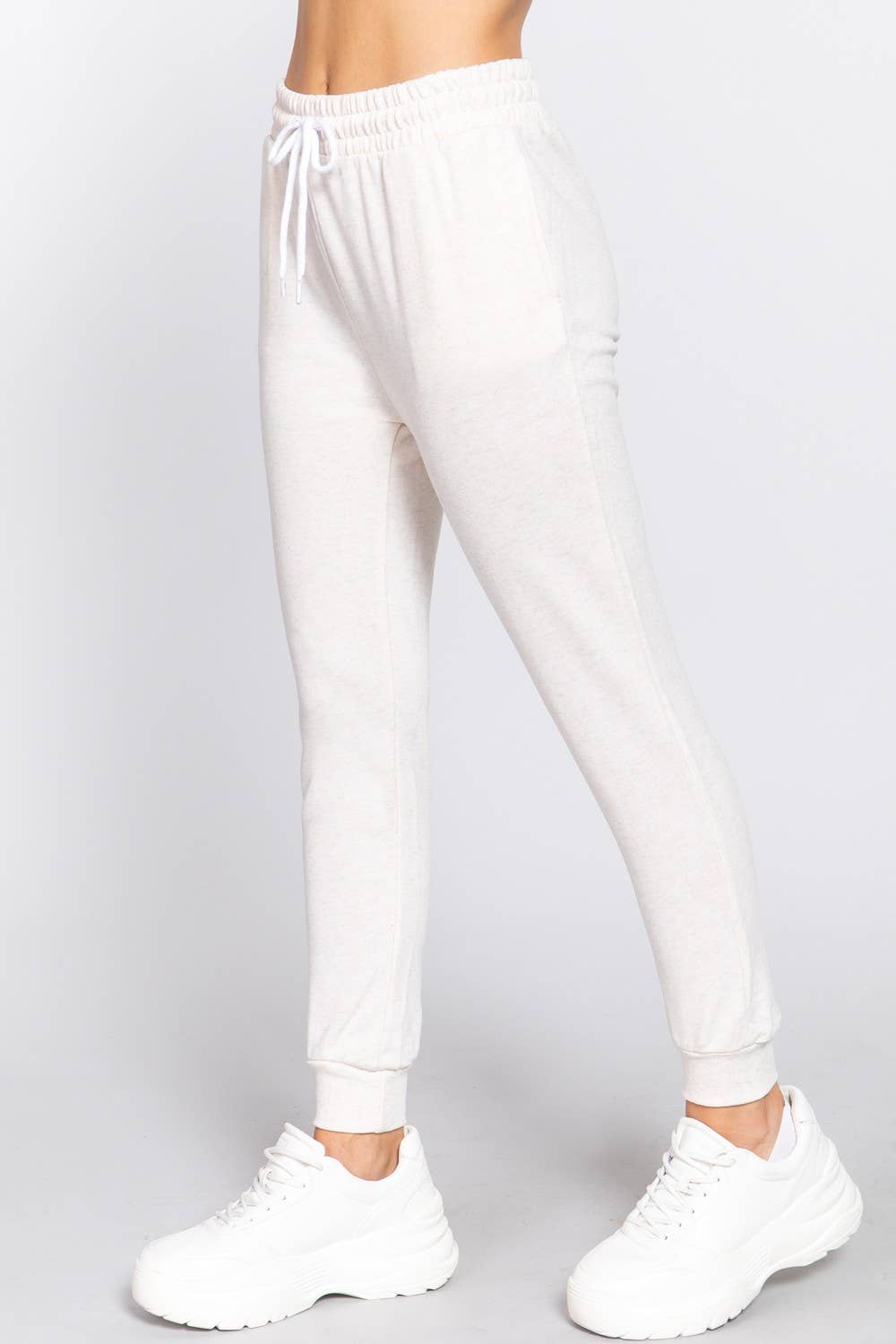 Active Basic | Active USA - Wholesale Athletic Sweatpants/Joggers - Women's - French Terry Jogger Pants4