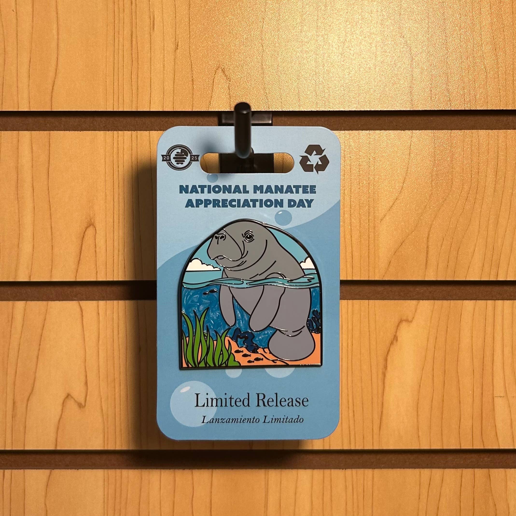 Pin Hive LLC - Wholesale Lapel Pin/Button - National Manatee Appreciation Day Enamel Pin10