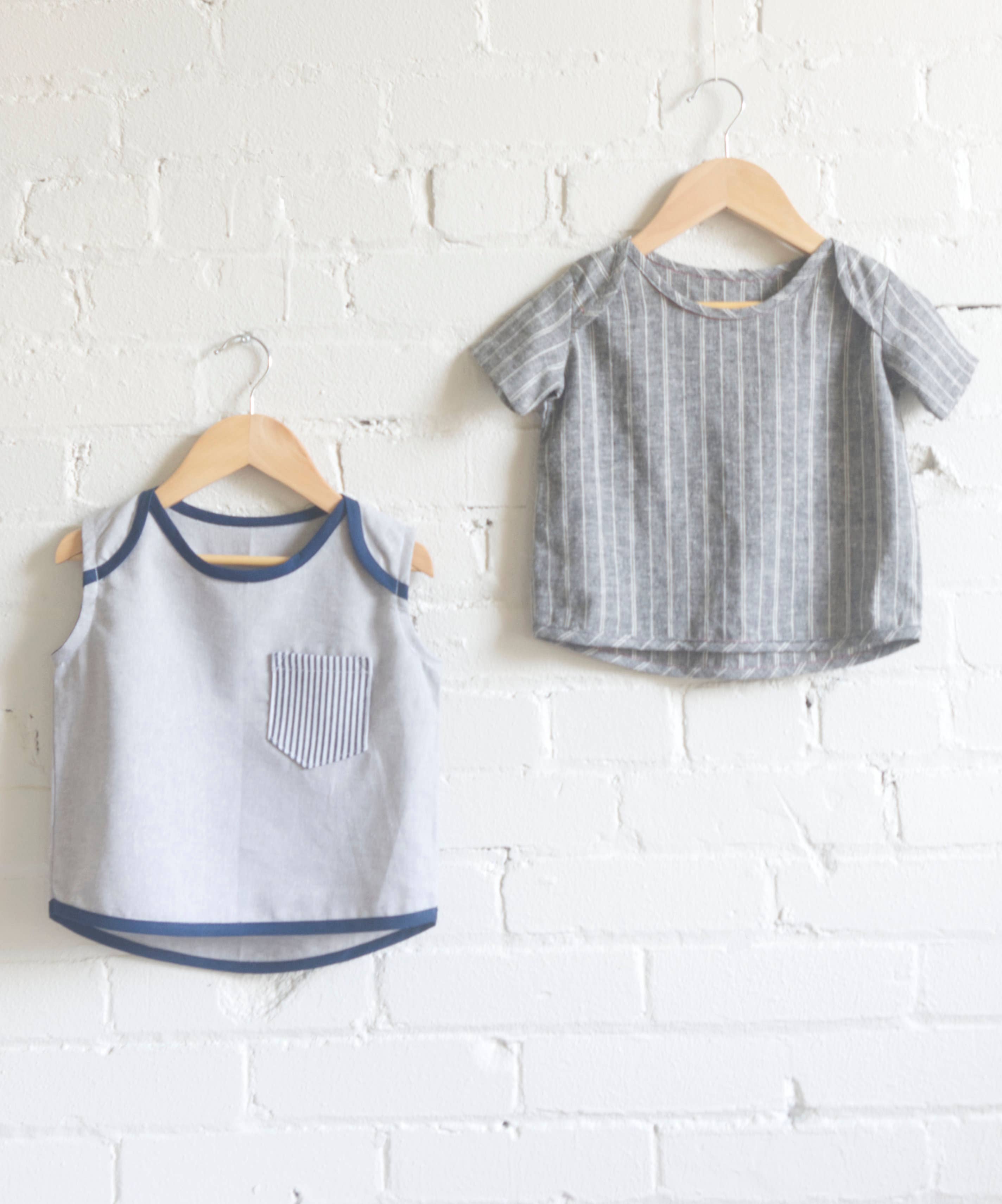 Fionna Hanna - Vente Kits de couture - Patron de couture pour chemise pomme pour enfants2