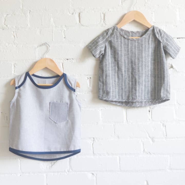 Fionna Hanna - Vente Kits de couture - Patron de couture pour chemise pomme pour enfants2