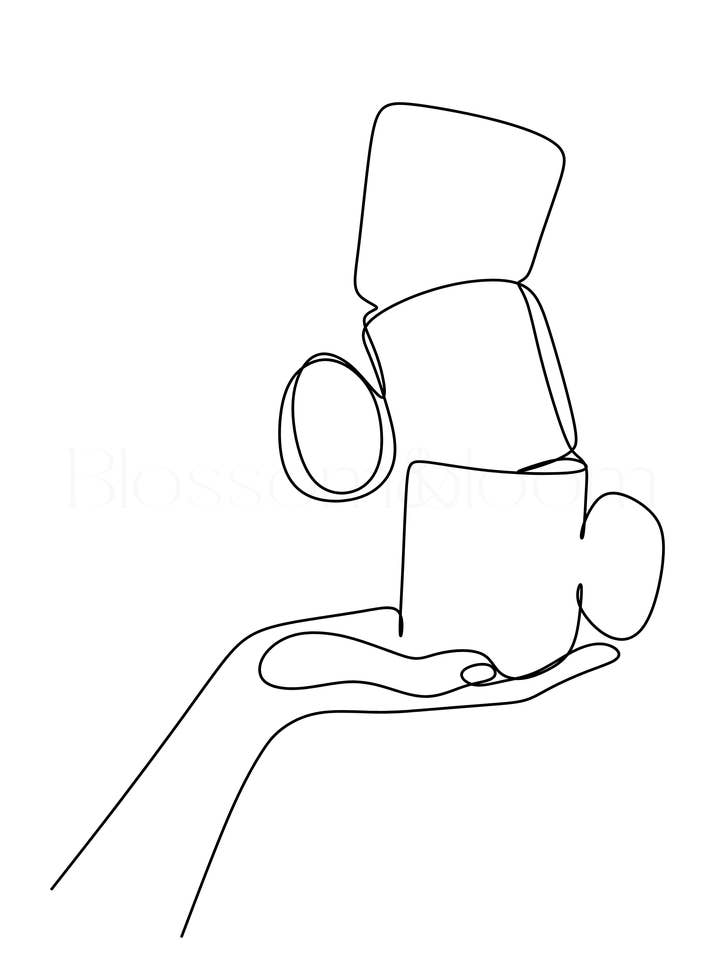 Tasses à café Line Art pour la vente par Blossom & Bloom