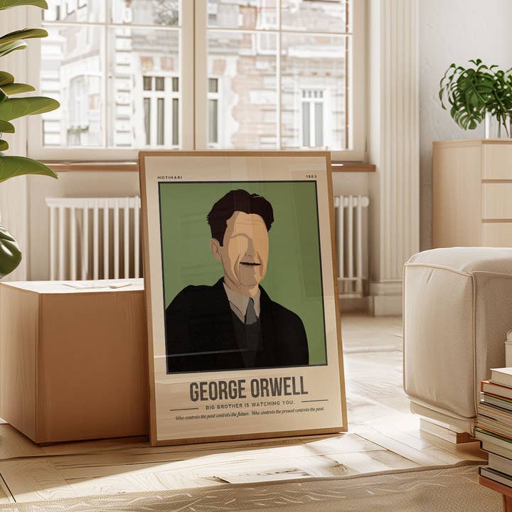 George Orwell Print for wholesale by Sera/Lina