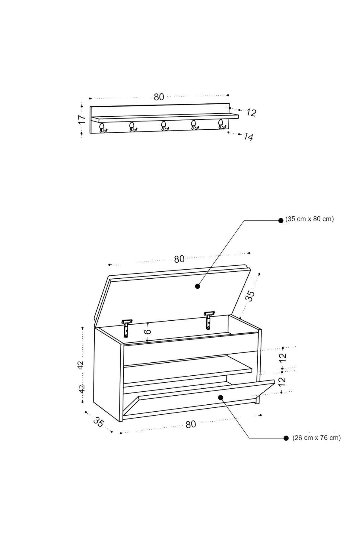 Flerfärgad Decormet Bobby Skoställ – Safir Ek för wholesale på Faire3