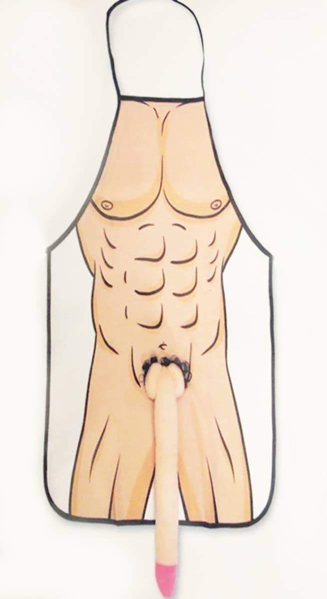 Partychimp - Wholesale Fopcadeautje/hebbedingetje - Willy-schort - Feestaccessoire0