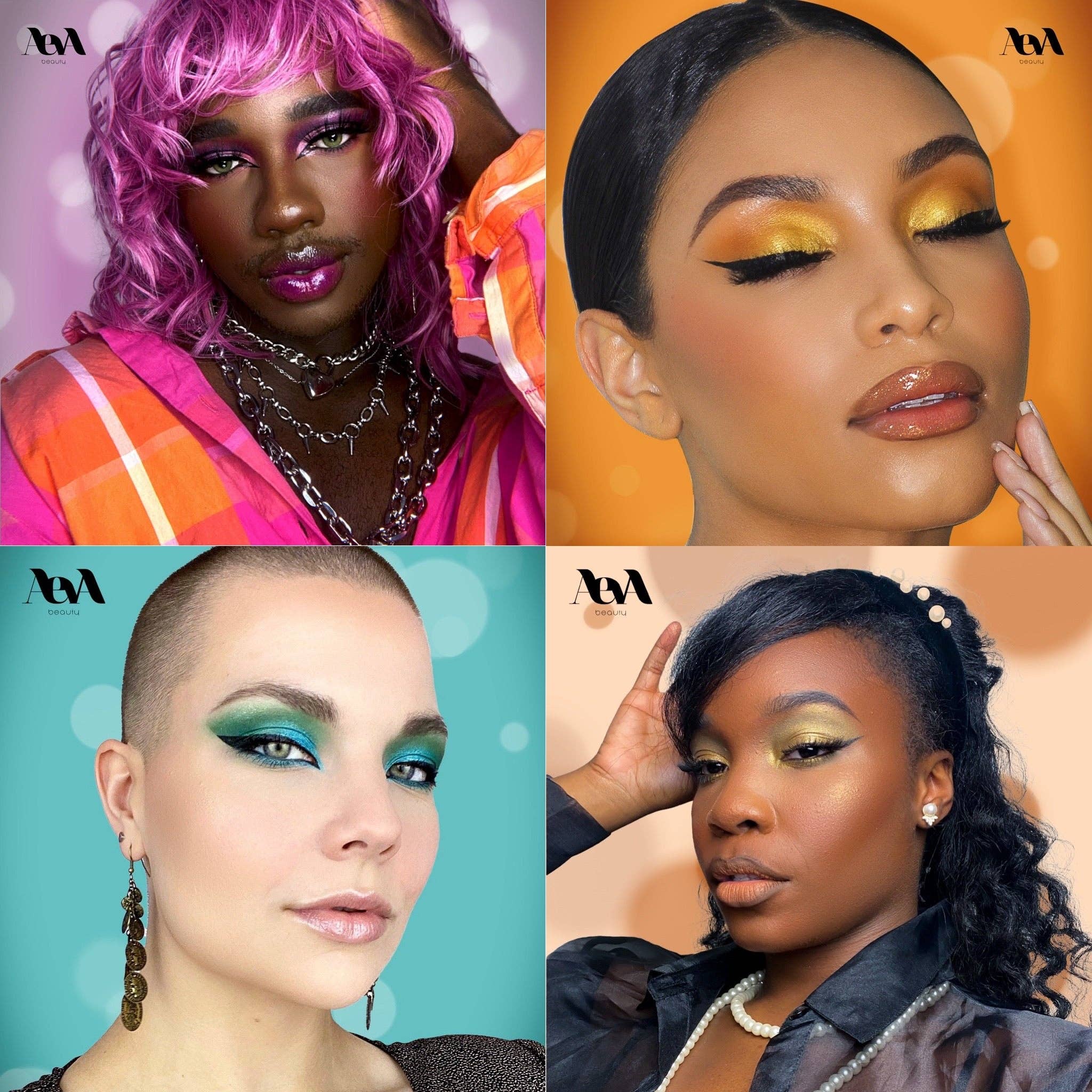 Aeva Beauty – wholesale Eyeshadow palette – Earth Tones Palette Collection2