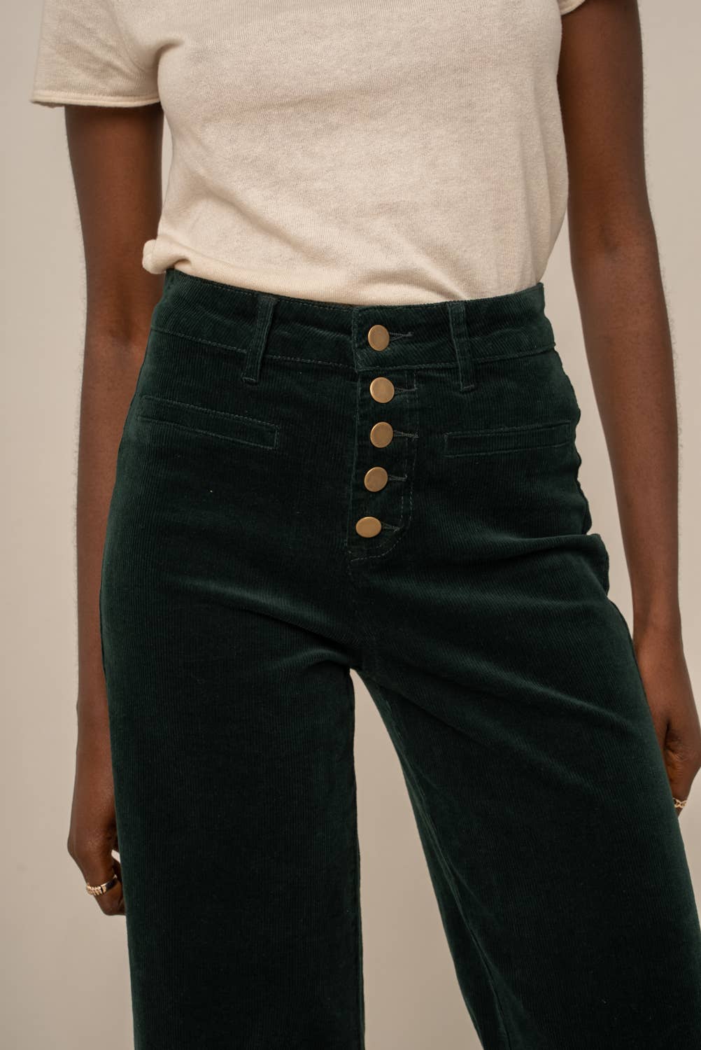 Oraije Paris - Wholesale Pants - Women's - Valentina velvet wide pants17