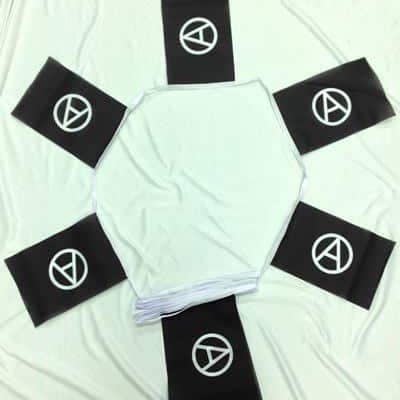 6m 20 vlag anarchie gors voor wholesale door Worldwide Flags Ltd