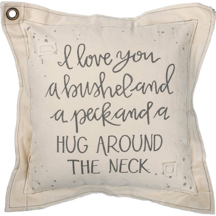 Primitives by Kathy - Wholesale Throw/Decorative Pillow - I Love You Pillow