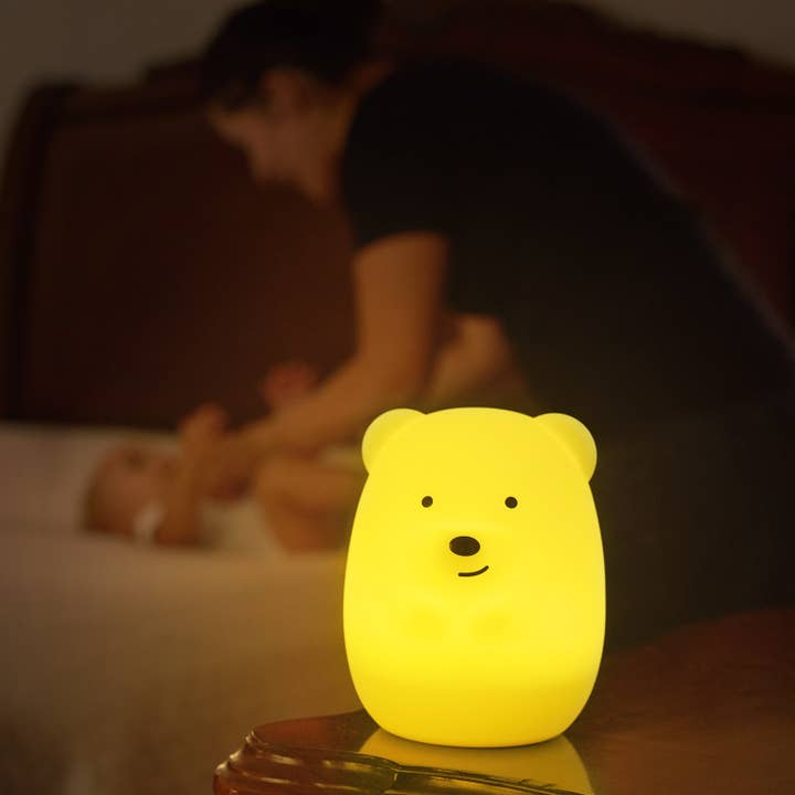 Lumieworld – Großhandel Nachtlicht – Kinder & Baby – Lumipets® LED-Bär-Nachtlicht mit Fernbedienung