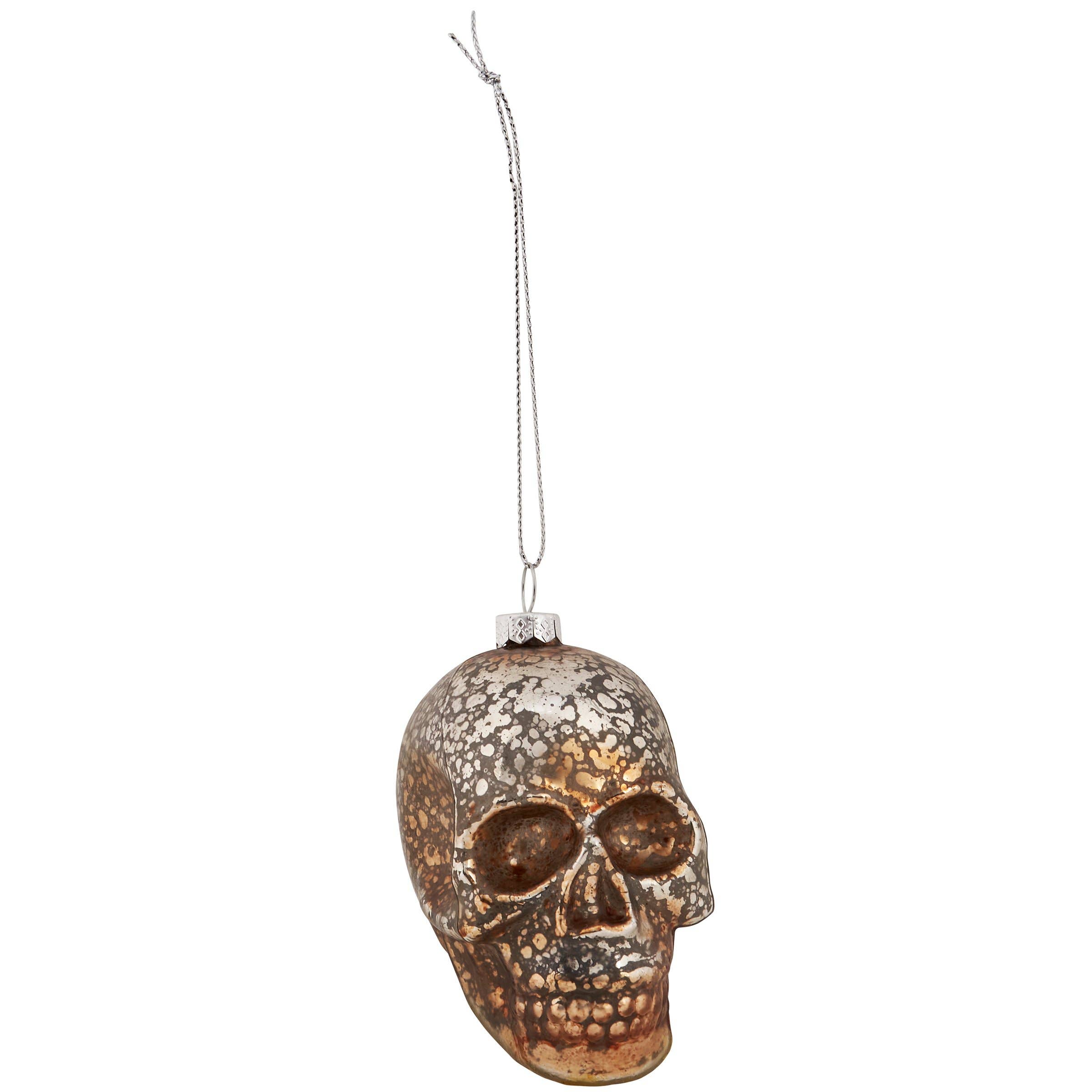 Primitives by Kathy - Wholesale Ornament - Glass Skull Ornament2