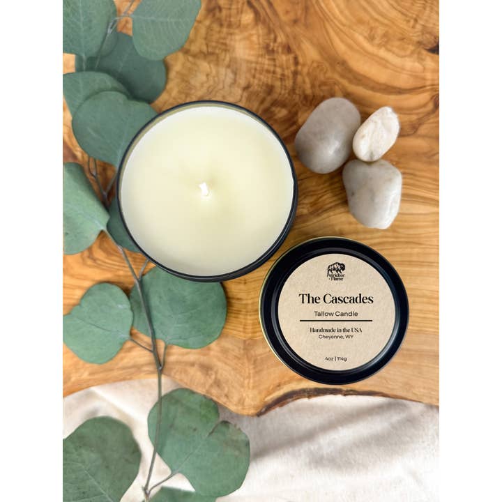 Petrichor+Flame - Wholesale Travel Candles - Tallow Candle - The Cascades1