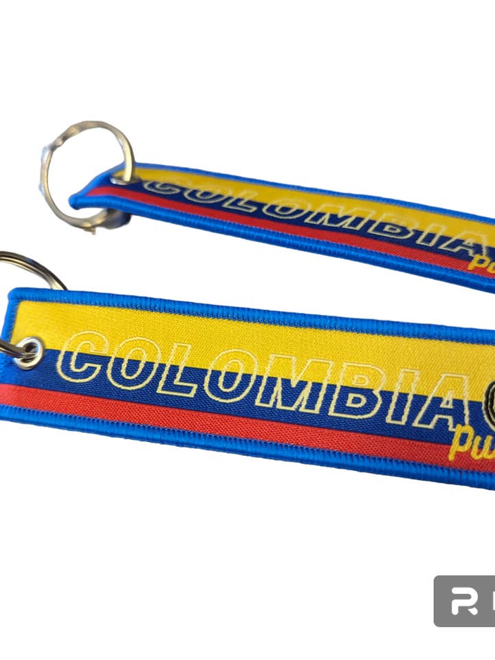 Colombia Pues! Luggage Tag. Key Ring for wholesale by FUNNYBAGTAGS by Cukiegirl
