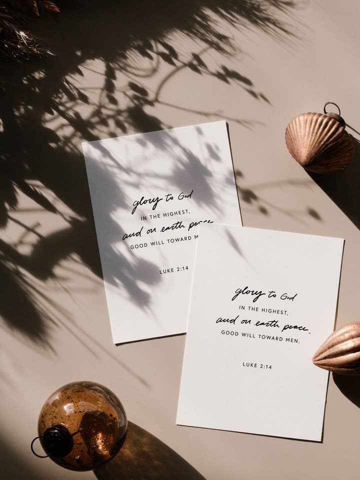 Glory To God Print for wholesale by Ignite: Be the Light