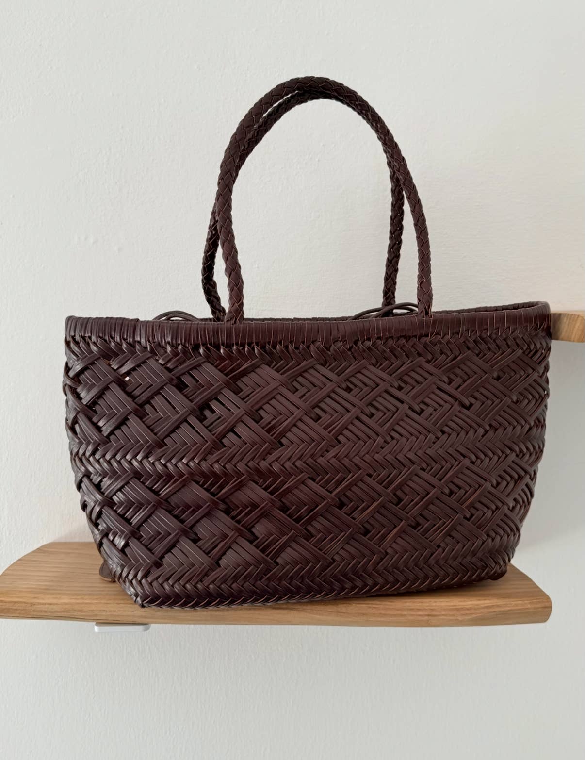 Sook Stainable - Wholesale Tote Bag - Women's - Suri - Herringbone Hand Weaving Tote Shoulder Bag2