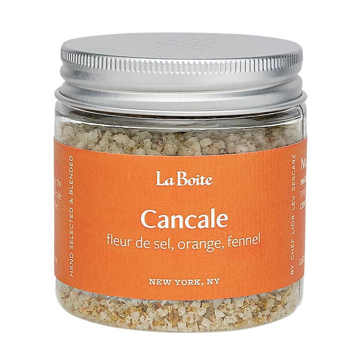 Cancale Spice Blend - fleur de sel, orange, fennel for wholesale by La Boîte