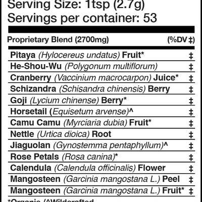 Anima Mundi Apothecary - Wholesale Powdered Health Drink - COLLAGEN BOOSTER Powder | Superfruit Bliss