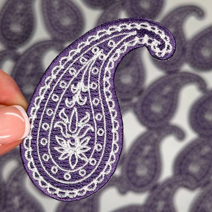 Aloe and Milk Boutique - Wholesale Patch - Paisley patch, western, boot patch, cowgirl, cheer, football10