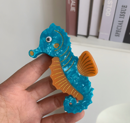 Bewaltz – Großhandel Haarclip – Damen – Haarspange-Seepferdchen0