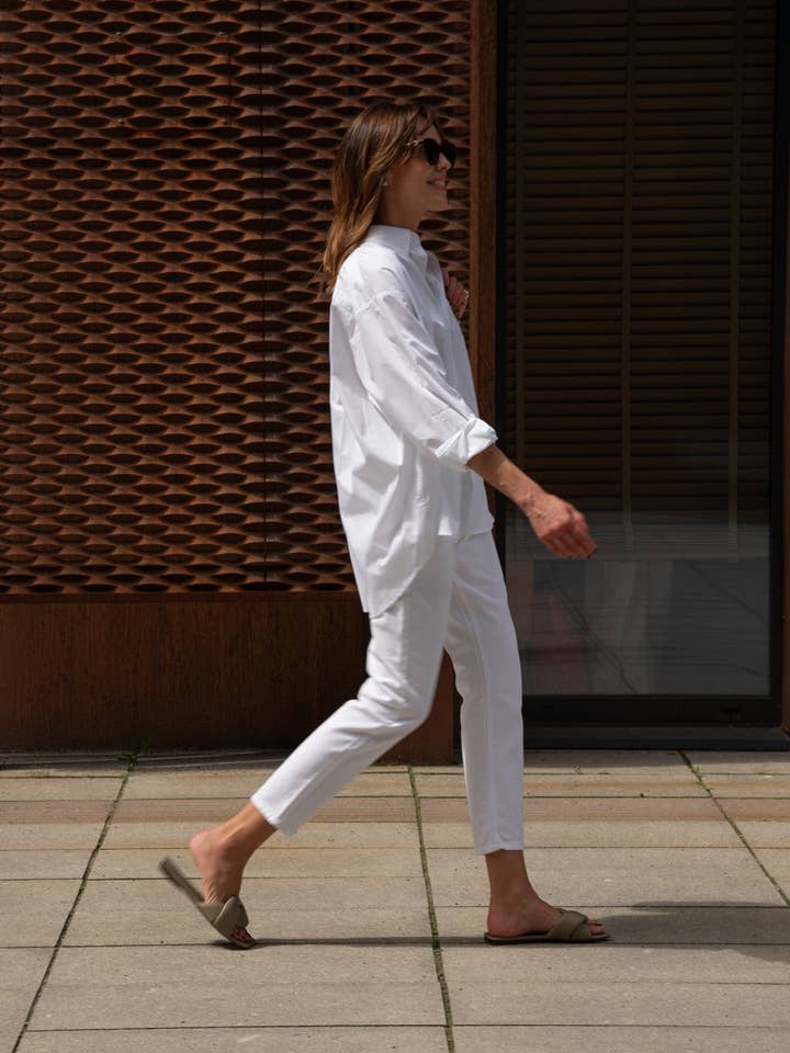 Cropped jeans 'SKORPIOS' | high quality cotton for wholesale by CAPSULE by Agnė Gilytė