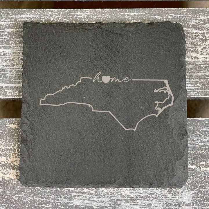 North Carolina Slate Coasters - 16 Designs for wholesale by Mermaid of Hilton Head