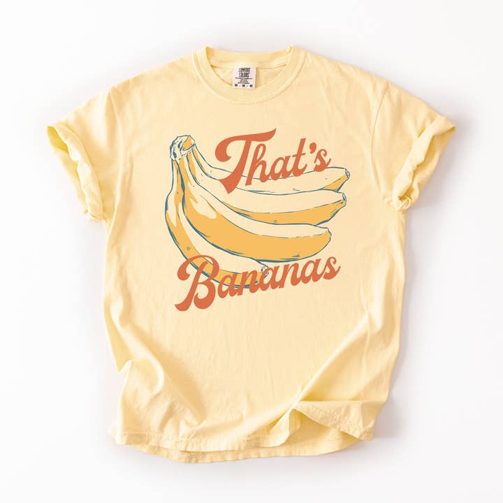 Dat is Bananas T-Shirt voor wholesale door Blue Giraffe Inc