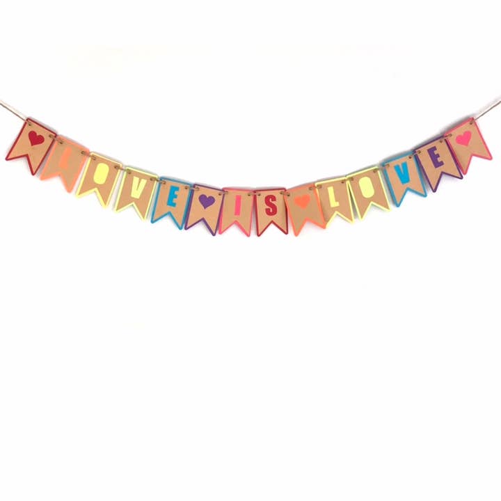 „Liebe ist Liebe“ -Banner für den Großhandel von paperbacklife