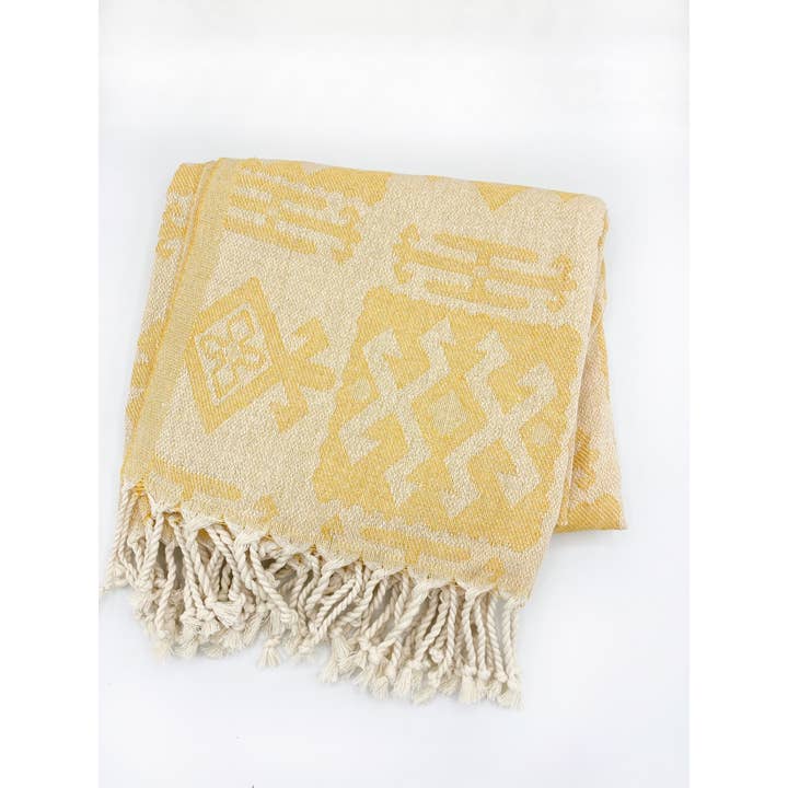 Kalkedon Towels - Wholesale Beach Towel - Mexican Blanket | Aztec Throw | Turkish Cotton Beach Towel