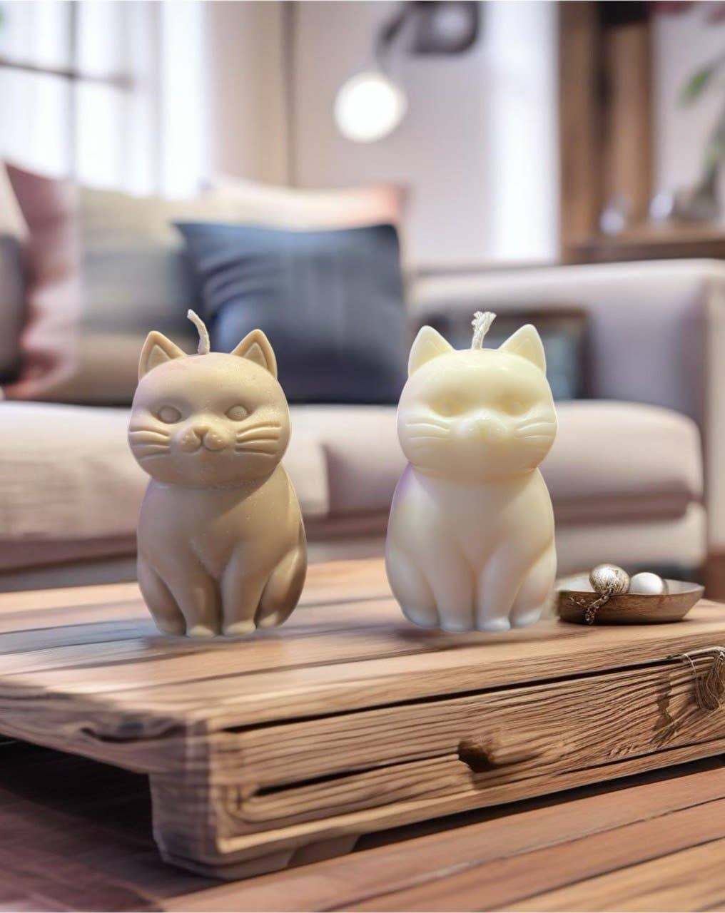 Karly’s Candles - Wholesale Craft supplies - Cat Silicone Mold for Candle, Soap, Resin, Chocolate7