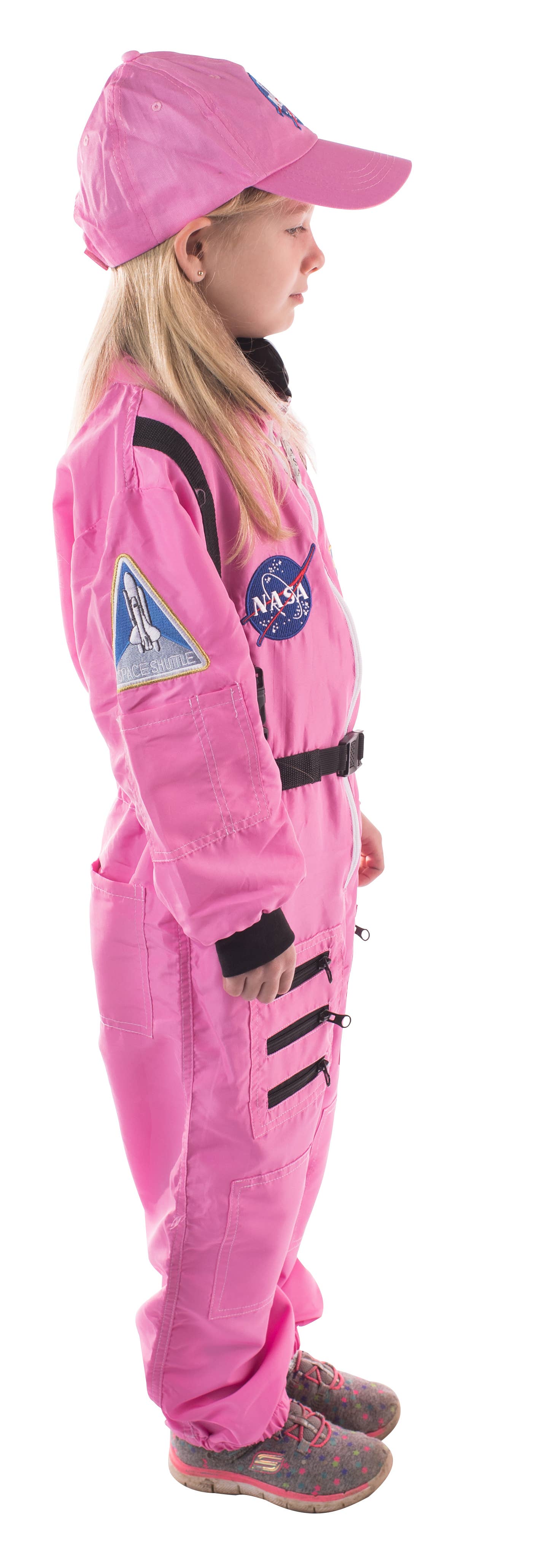 Aeromax Toys – Großhandel Kostüm – Kinder – Junior Astronauten-Anzug mit besticktem NASA-Cap21