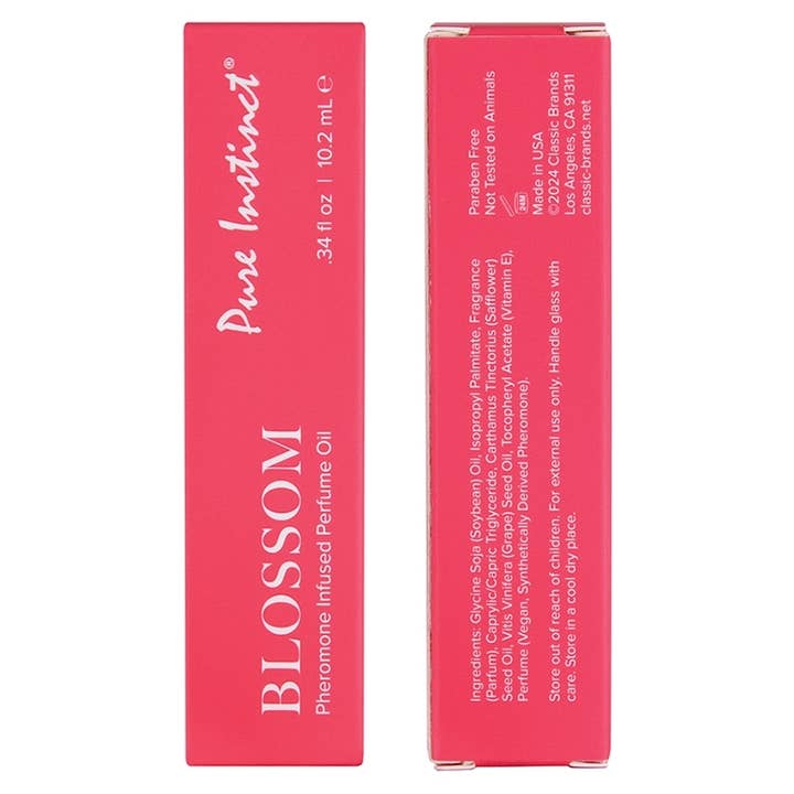 The Intimacy Boutique - Wholesale Roll-On Fragrance - Blossom Pure Instinct Pheromone Oil Roll-On For Her .34oz