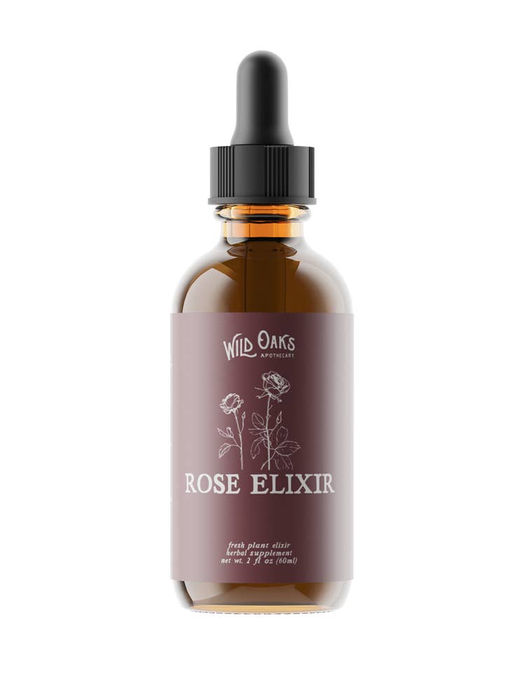 Rose Elixir for engroshandel hos Wild Oaks Apothecary