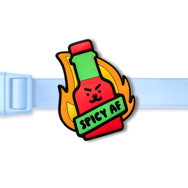 Spicy AF Jiby Dog Charm for wholesale by Jiby Dog Crew