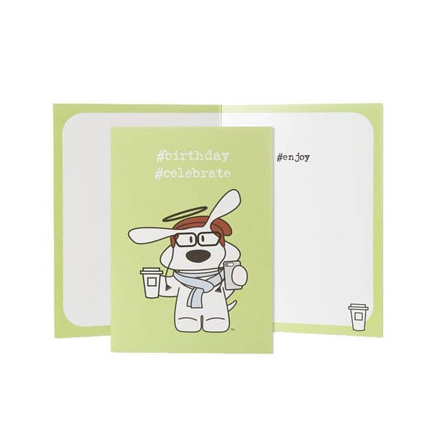 Dog is Good – wholesale Birthday card – Greeting Card: BOLO Hipster