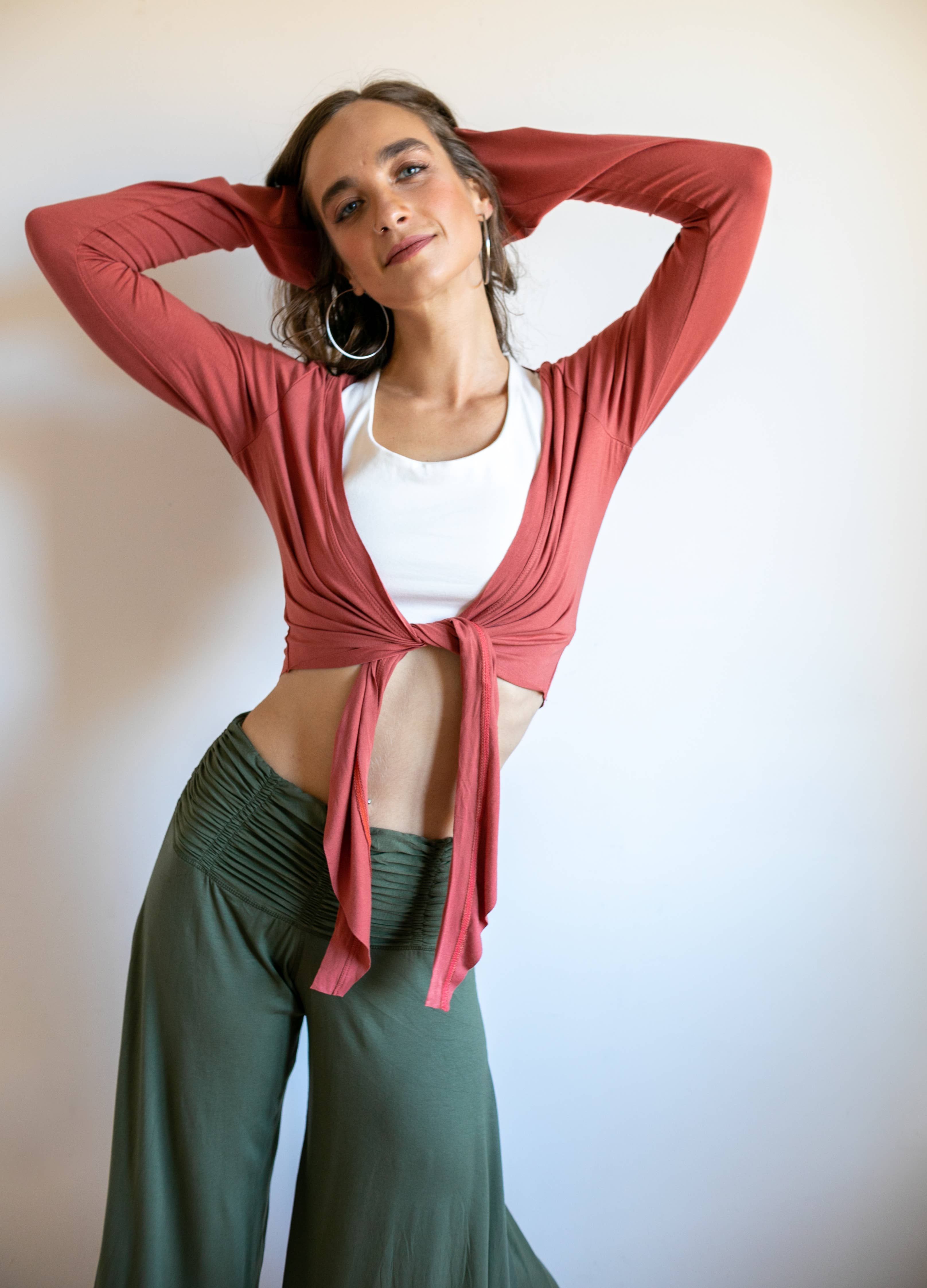 Paramita Designs - Wholesale Jacket - Women's - Yoga Wrap Ballet Mini Jacket8