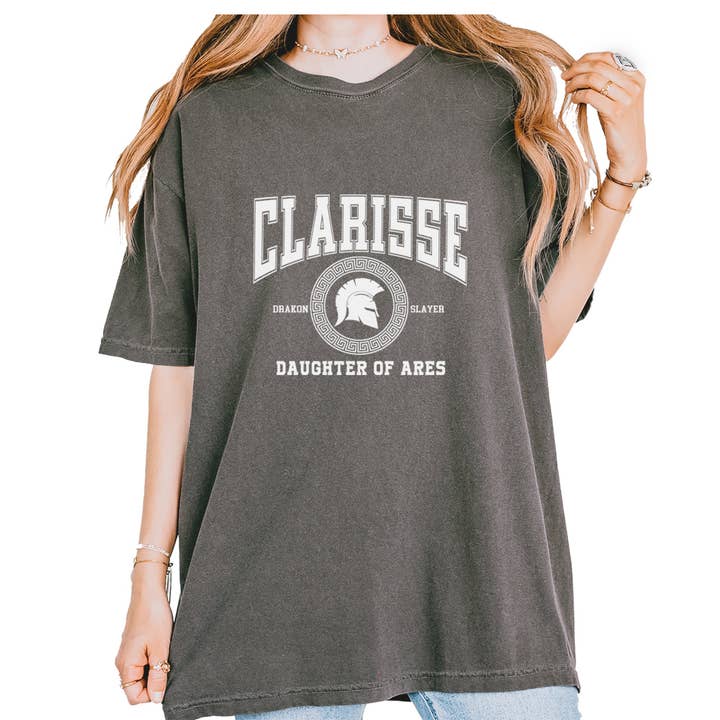 Clarisse Daughter of Ares Battle Ready Vintage Soft Unisex T-shirt for wholesale by Expression Tees