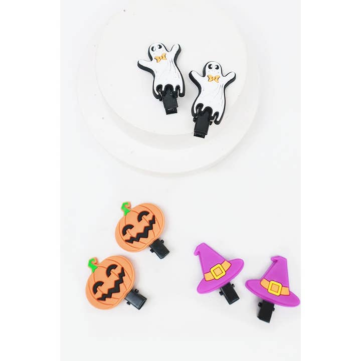Silicon Halloween Theme Hair Clip for wholesale by Love and Repeat