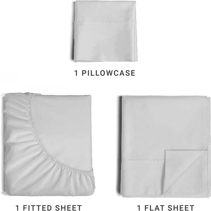 CGK Unlimited - Wholesale Sheet Set - Cotton 1000 Thread Count 4 Piece Sheet Set18