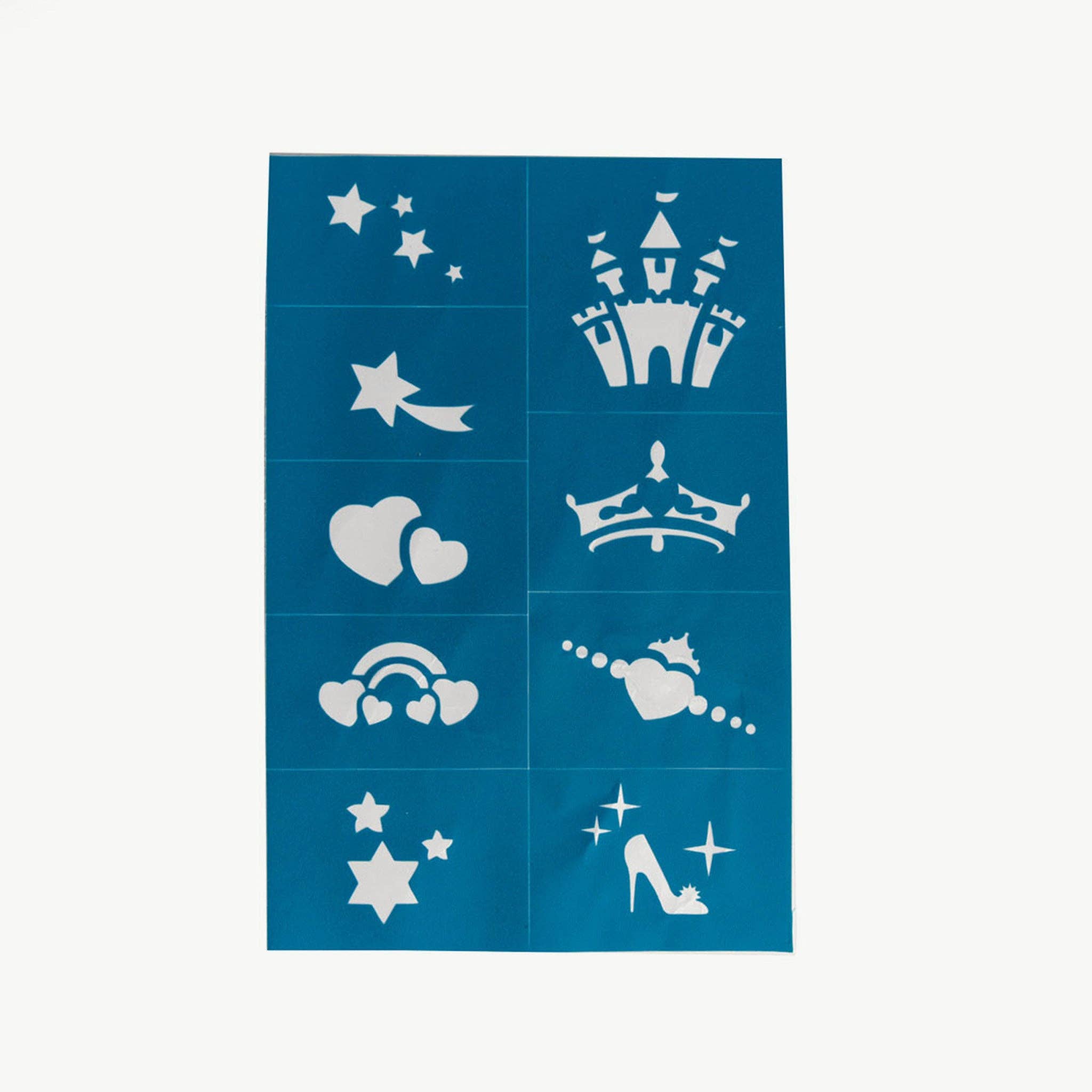 Oh Flossy - Venta al por mayor Maquillaje infantil/pintura facial - Niños - Plantillas adhesivas reutilizables para maquillaje y pintura facial Oh Flossy5