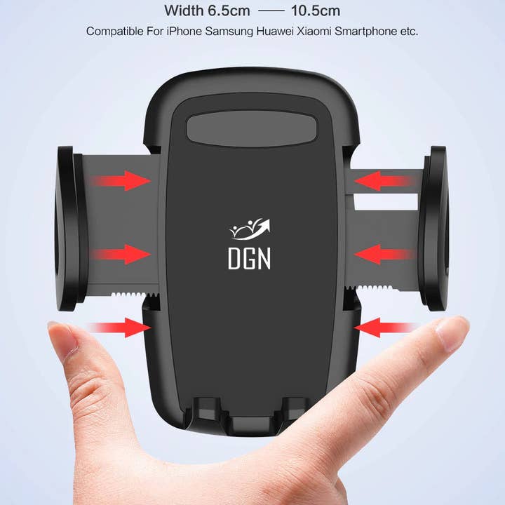 Black Universal Air-Vent Car Mount for Smartphones for wholesale on Faire3