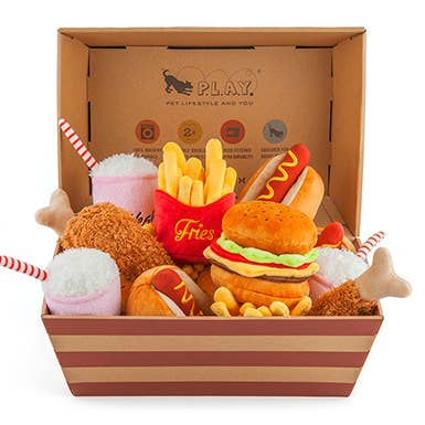 American Classic Spielzeug-Set (15 Stück in Displaybox) für den Großhandel von P.L.A.Y. Pet Lifestyle and You