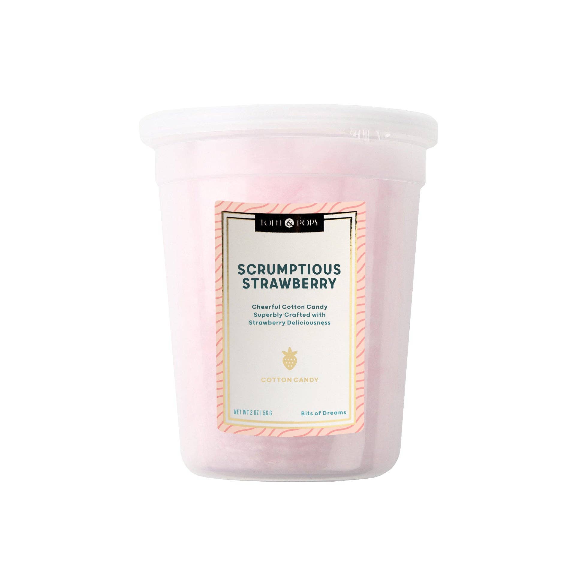 Lolli and Pops - Wholesale Cotton Candy - Scrumptious Strawberry Cotton Candy