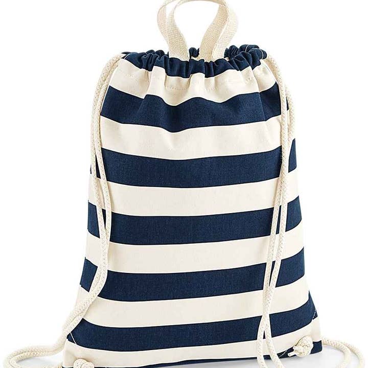 Pierre Francis – wholesale Sports bag – Unisex – Westford Mill - Nautical Gymsac3