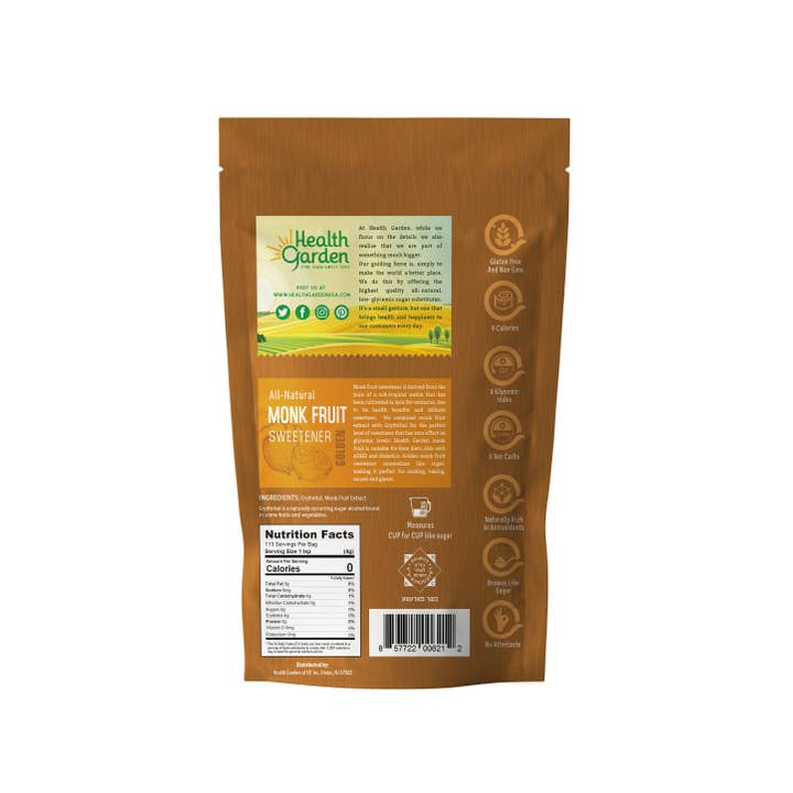 Health Garden of NY Inc. - Wholesale Sugar/Sweetener - Monk Fruit Golden Sweetener 1lb1